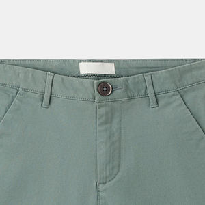 Shorts en tissu doux, vêtements d'été tendance pour garçons, shorts décontractés d'été, tissu en coton confortable / design de logo personnalisé, couleur unie - Product Image 2