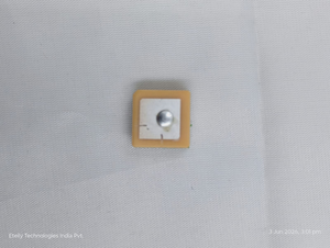Antenne compacte GPS PCB à souder, type patch, 12x12mm, taille personnalisée pour usage interne - Product Image 1