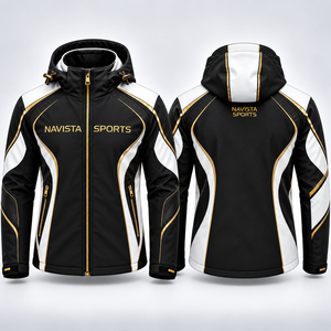 เสื้อแจ็คเก็ตกันน้ำคุณภาพสูงขายดีราคาส่ง NAVISTA SPORTS แบบมีฮู้ดสำหรับฤดูหนาว เป็นมิตรกับสิ่งแวดล้อม - Product Image 5