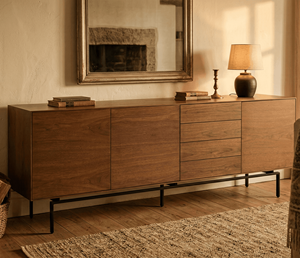 Hoshi Natural Teak Wood Solid Wood Eco-Friendly Convertible <b>Drawer</b> Cabinet Scandinavian Bedroom Living Room <b>Storage</b> Solution - Product Image 6