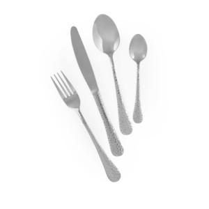 Set di posate Excelsa 24 pezzi in acciaio inossidabile argento, coltelli da tavola - Product Image 2