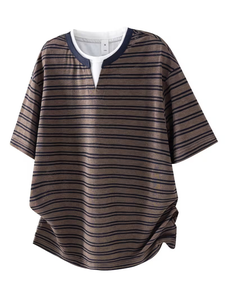 T-shirt d'été rétro pour homme à col rond et manches courtes, imprimé photo, grande taille, anti-plis, écologique, respirant et léger - Product Image 2