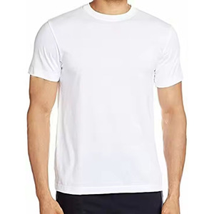 Camisetas Negras de Primera Calidad para Hombre OEMODM - 100% Algodón, Corte Regular, Camisetas Básicas, Personalizables con Logotipos - Product Image 4