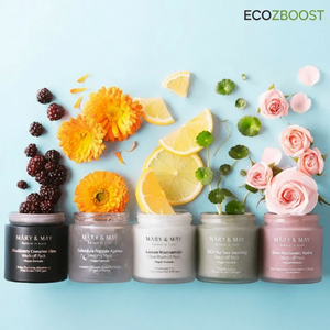 [เมรี่แอนด์เมย์] วิตามินซี แบล็คเบอร์รี่ คอมเพล็กซ์ โกลว์ วอชออฟ แพ็ค 125 กรัม - กระชับผิวและต่อต้านริ้วรอย เครื่องสำอางเกาหลี ขายส่ง - Product Image 4