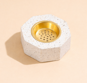 Porte-encens de luxe fait main en pierre écologique, brûleur de Bakhoor de qualité supérieure, idéal pour les cadeaux religieux du Ramadan et de l'Aïd, offre spéciale - Product Image 1