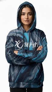 Sweat à capuche unisexe oversize moderne pour l'hiver, streetwear, impressions sublimées de qualité supérieure, coton molletonné, écologique, style de vie - Product Image 2