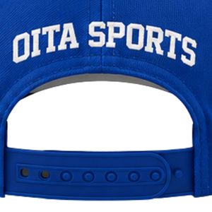 Royal Blue White Sporty Baseball Cap Adjustable Snapback Embroidered Logo Breathable <b>Waterproof</b> 100% Cotton Custom Team <b>Hat</b> for - Product Image 6