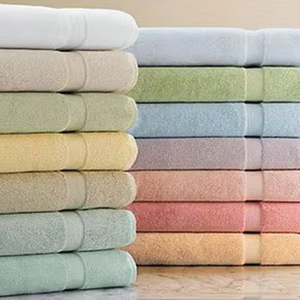 ผ้าขนหนูโรงแรมคุณภาพพรีเมียม รักษ์โลก สีพื้นเข้ม 100% ผ้าฝ้าย เนื้อนุ่มพิเศษ ป้องกันการแพ้ ซึมซับน้ำได้ดี แห้งเร็ว รับผลิตตามแบบ - Product Image 4