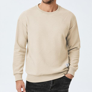 New Fashion Basics Cotton Blended Sweatshirt For <b>Men</b> Solid Color Winter <b>Pullover</b> <b>Men</b> Sweatshirts In Bulk Quantity - Product Image 4