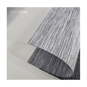 SMOCKY DECOWIN Modern Design Blackout Plain French Window Shades <b>Blind</b> High Quality Home Decoration window covering - Product Image 5