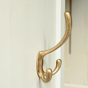 Brass Hook Hanger <b>Wall</b> Mounted Hangers Coat Towel Coat Key Hat Bag Hanger Hooks for Bag Hardware Accessory - Product Image 5