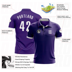 Camiseta de Polo de Golf Personalizada, Tejido Transpirable que Absorbe la Humedad, Corte Atlético Ligero, para Deportes de Equipo y Uso Corporativo - Product Image 5