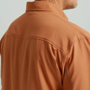 เสื้อแขนสั้น TACVASEN แบบลำลอง ผลิตจากผ้าสแปนเด็กซ์/โพลีเอสเตอร์ ระบายอากาศได้ดี กันน้ำ ปักโลโก้ตามสั่ง สำหรับผู้ชาย เหมาะสำหรับกิจกรรมกลางแจ้ง เดินป่า ตกปลา - Product Image 3