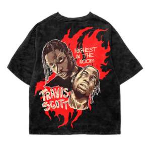 Camiseta de moda urbana con estampado DTF de alta calidad, camiseta de 300 GSM para hombre, ideal para la moda de invierno. - Product Image 6