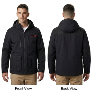 <b>Men</b> Windbreaker <b>Jacket</b> Outdoor Lightweight Windproof Water Resistant Hooded Running <b>Cycling</b> Hiking Sports Travel <b>Jacket</b> - Product Image 4