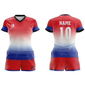 Maillot de football imprimé OEM pour femmes, uniforme de football pour filles, style sportswear, maillot et short de football, kit de football - Product Image 1