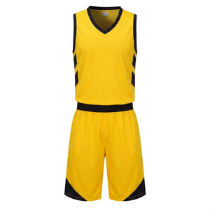 Tenue de basketball respirante sur mesure (OEM) – Ensemble maillot et short – Personnalisation gratuite du nom de l'équipe - Product Image 1