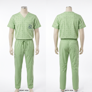 Conjunto de Uniforme Médico para Hombre, Azul Marino, 170 GSM, Polialgodón, Estampado, Personalizado con Bordado, Serigrafía y Transferencia Térmica de Logotipo - Product Image 3
