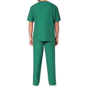 Uniformes médicaux unisexes OEM en gros, blouses industrielles, tenues infirmières de qualité supérieure, uniformes de travail confortables et extensibles - Product Image 2