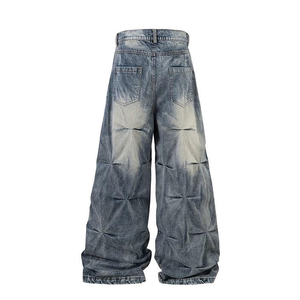High Quality Lightweight <b>Men's</b> Denim <b>Jeans</b> Custom Color & Logo Quick Dry Breathable Eco-Friendly Straight Leg Casual Fit - Product Image 5