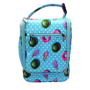 Wilson Sturdy Insulated Polyester Snack Organizer Bento <b>Box</b> Zipper Closure PEVA Lining School Kids Office Women Picnics Work - Product Image 1