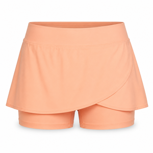 Shorts de mujer 100% algodón, con logo impreso en DTF personalizado, de alta densidad (400GSM), color sólido, cómodos y deportivos. - Product Image 6