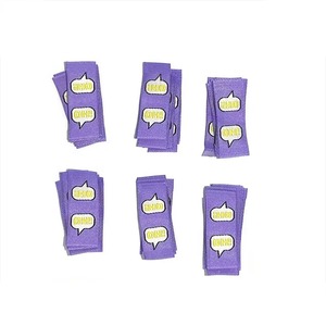 สินค้ามาใหม่ ป้ายกำกับสั่งทำคุณภาพเยี่ยมสำหรับแบรนด์ ป้ายเสื้อผ้าแบบกำหนดเอง ป้ายทอ 3 มิติสำหรับเสื้อผ้า - Product Image 2