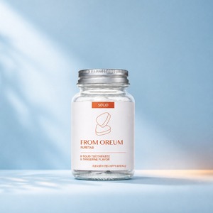 [FROM OREUM] Comprimés de dentifrice solides saveur mandarine de Jeju, 60 comprimés pour le brossage quotidien - Product Image 5
