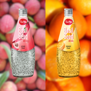 น้ำผลไม้คุณภาพสูง 290 มล. อินเตอร์เฟรช รับผลิตแบบ OEM ODM แบรนด์ส่วนตัว รสกีวี สีสับปะรด รสมะม่วง สีส้ม - Product Image 4