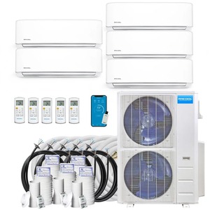 ข้อเสนอพิเศษ เครื่องปรับอากาศแบบแยกส่วน 5 โซน 48000 BTU ประสิทธิภาพการทำความเย็นที่เชื่อถือได้สำหรับที่อยู่อาศัยและเชิงพาณิชย์ - Product Image 6