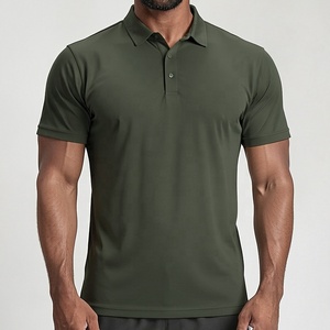 Polo pour homme, col classique, manches courtes, vêtements de sport décontractés, tissu confortable, fournisseur en gros - Product Image 5
