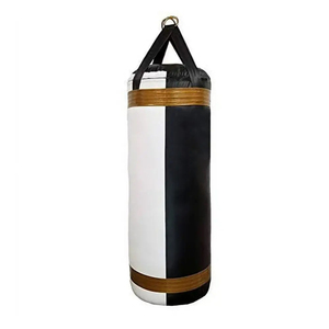 Saco de Boxeo de Cuero Resistente, Saco de Boxeo Colgante para Entrenamiento de Kickboxing, Artes Marciales, Gimnasio en Casa o al Aire Libre - Product Image 4