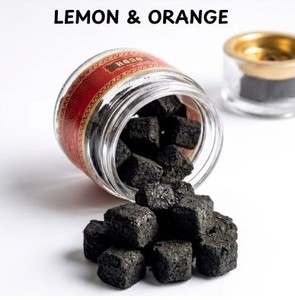 Bakhoor Cuadrado de Limón y Naranja |   Incienso Árabe Premium en Forma Cuadrada para el Hogar y Fragancia Oud de Larga Duración Bakhoor - Product Image 1