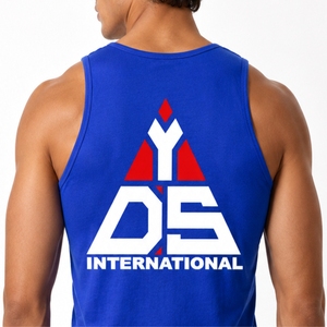Custom <b>Men's</b> Athletic Tank Top Sleeveless <b>Gym</b> Shirt Quick Dry Sports <b>Vest</b> OEM Custom Design Quick Dry <b>Vest</b> <b>For</b> <b>Men</b> - Product Image 5