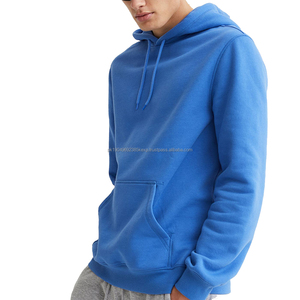 เสื้อฮู้ดดี้ปักลายคุณภาพสูงแบบใหม่สำหรับผู้ชาย ผ้าฝ้าย 100% เสื้อฮู้ดดี้ผู้ชายทรงโอเวอร์ไซส์แบบสวมหัว - Product Image 3