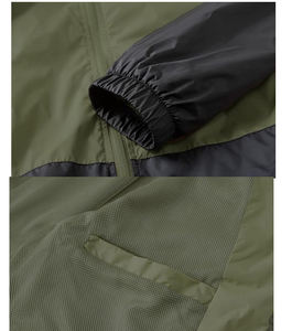 Chaqueta de Invierno con Capucha para Hombre, Diseño Moderno, Cortavientos, Impermeable, con Cierre, Informal y Transpirable, con Logotipo Personalizado - Product Image 5