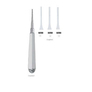 ด้ามจับคัพแลนด์สแตนเลสแบบใช้ซ้ำได้สำหรับการถอนฟันด้วยแรงต่ำ สำหรับการถอนฟันและถอนรากฟัน โดย Dentavex - Product Image 1