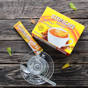 Steppa Cafe Vietnam's Mellow 5 en 1 Instantánea Robusta Arábica Café Extraído Ginseng Bajo Precio En Caja Importación Exportación - Product Image 2