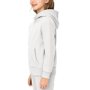 Ensemble de survêtement sport pour enfants avec poche, vêtements scolaires, sweat à capuche zippé pour garçons et filles, jogging 2 pièces, ensemble de survêtement athlétique - Product Image 2