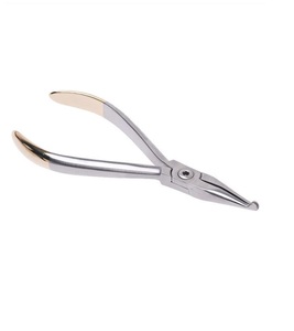 คีมถอดครอบฟันสแตนเลสคุณภาพสูง คีมจัดฟัน เครื่องมือผ่าตัดถอนฟัน - Product Image 1
