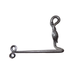 <b>Black</b> Finished Wall Mounted Metal Toilet <b>Paper</b> Holder Minimalist Design Rust Resistant Bathroom Decorative <b>Tissue</b> Holder - Product Image 4