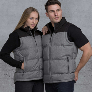 Chalecos Acolchados de Poliéster 100% de Fábrica al por Mayor, Chaquetas con Cremallera OMMIZ, Chaquetas de Invierno Personalizadas de Alta Calidad para Hombre - Product Image 1