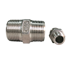 Conector de Tubería de Acero Inoxidable, Conexión Hexagonal Roscada SCH 10, Tamaño Personalizado, Embalaje SUS, Conector para Tuberías de Plomería - Product Image 3