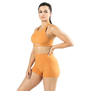 Quantité minimale de commande bas marque privée femmes avant dos croisé soutien-gorge de sport vêtements de sport femmes Fitness Sexy soutien-gorge de sport coupe ajustée 2025 - Product Image 6