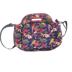 Ningbo Wilson Neoprene Double Layer Crossbody Portable Insulated Cool Lunch Bag Zipper Durable PEVA for Office Women Kids - Product Image 2