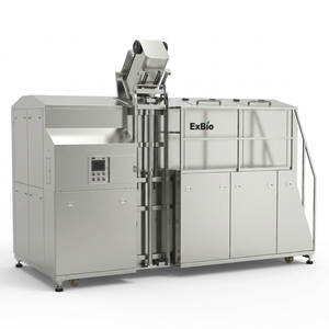 Exbio EX-5000 5t, Digestor de Residuos Alimenticios de Acero Inoxidable 304, Máquina de Compostaje, Triturador de Alimentos Comercial, Motor de Inducción de 15kW, en Tiempo Real - Product Image 6