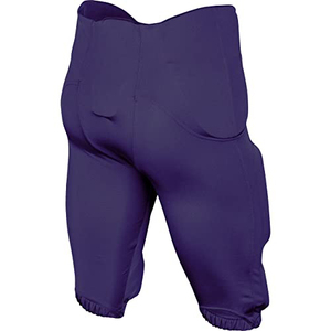Mens Black Padded American Football Pants <b>Athletic</b> Fit Belt Closure Breathable Practice Game Performance Sportswear Adult Wear - Product Image 1