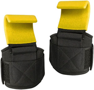 New Design Cotton Adjustable Gym <b>Training</b> <b>Weight</b> Lifting Rod Hooks with Wrist Support Power Bar Strap for Fitness and Exercise - Product Image 2