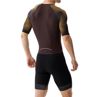 Combinaison de cyclisme haute performance légère, à séchage rapide, écologique, respirante, à compression, unisexe, pour le sport