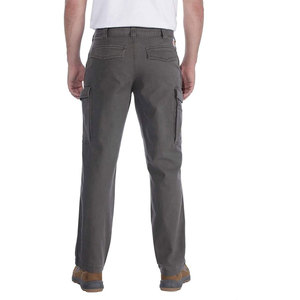 กางเกงคาร์โก้ริ๊กบี้ทรงตรงสำหรับผู้ชาย กางเกงทำงานกลางแจ้งแบบมีกระเป๋าหลายช่องที่สวมใส่สบายและทนทาน พร้อมทรงพอดีตัวและขาตรง - Product Image 6